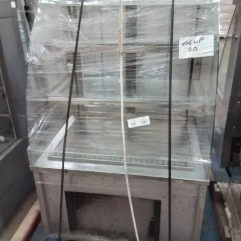 STAINLESS STEEL COMMERCIAL COLD DISPLAY FRIDGE/COUNTER