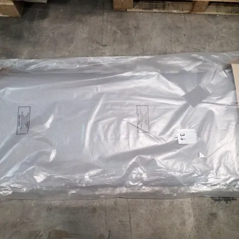 BAGGED LUXURY KING HEADBOARD - GREY
