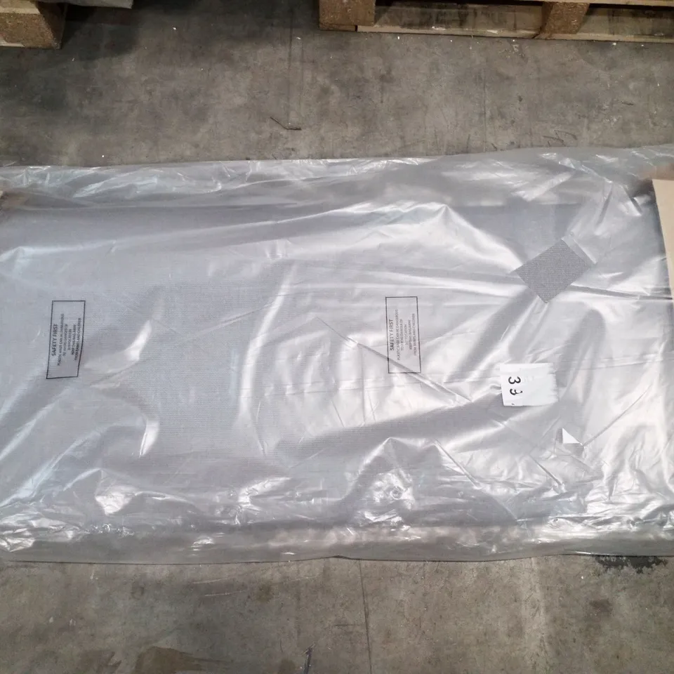 BAGGED LUXURY KING HEADBOARD - GREY