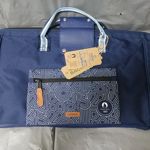 CABAÏA DUFFLE BAG ANTIBES TRAVEL BAG IN NAVY