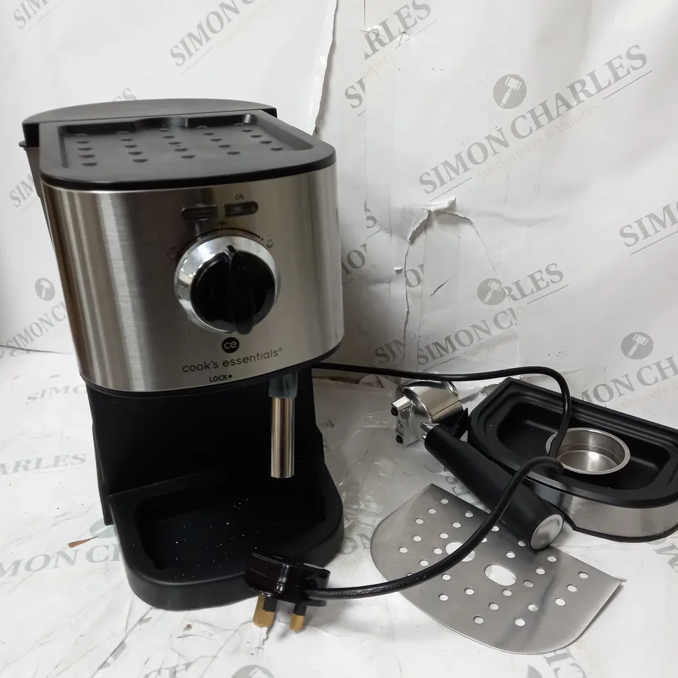 COOKS ESSENTIALS COFFEE MACHINE 