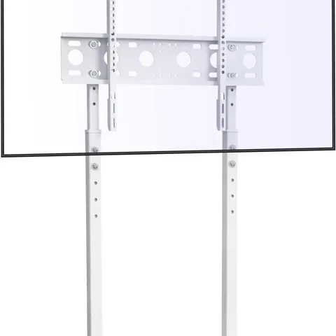 BOXED UNHO FLOOR TV STAND - WHITE (1 BOX)