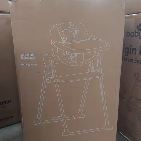 BOXED MAMAS & PAPAS ENO HIGHCHAIR IN CASHMERE COLOUR