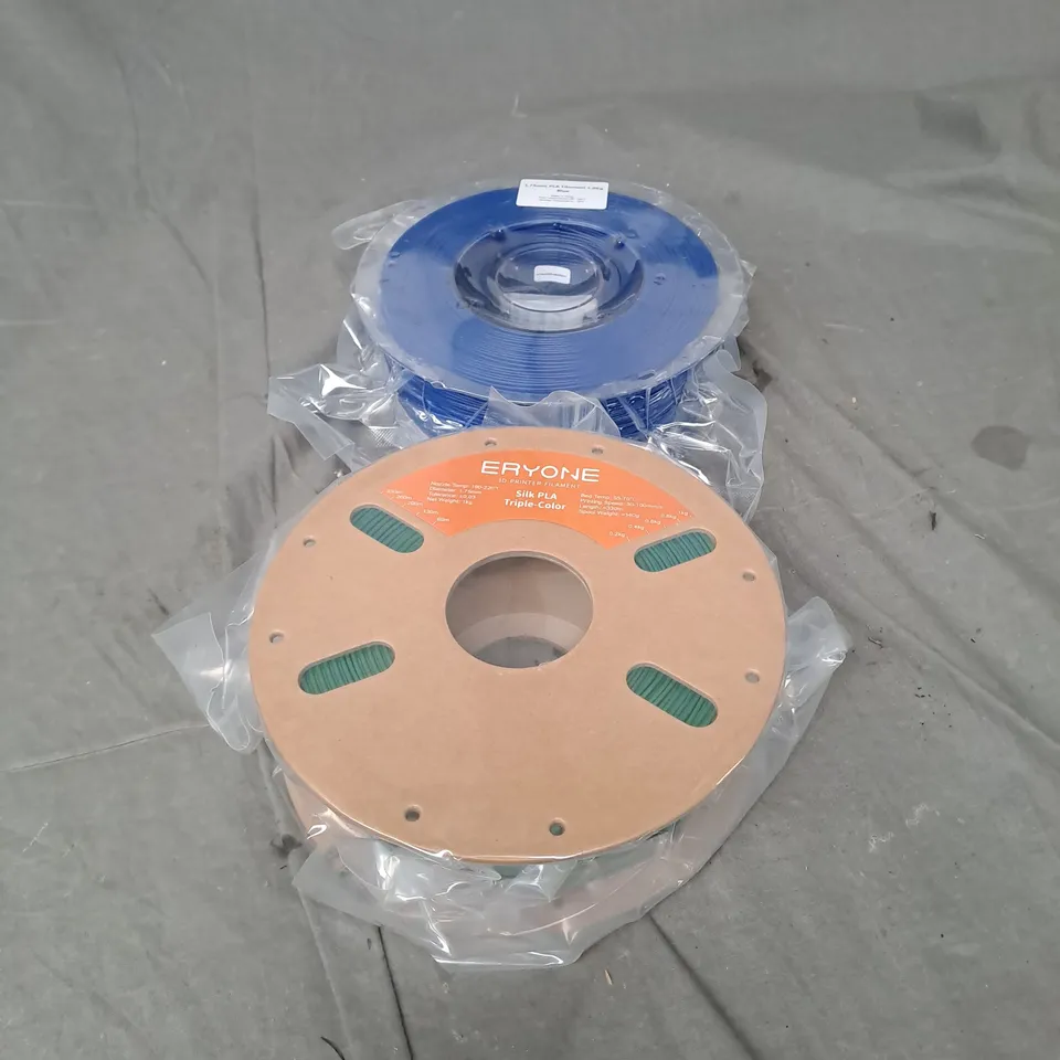 LOT OF 2 SEALED ASSORTED 3D PRINTER FILAMENT 1.75MM