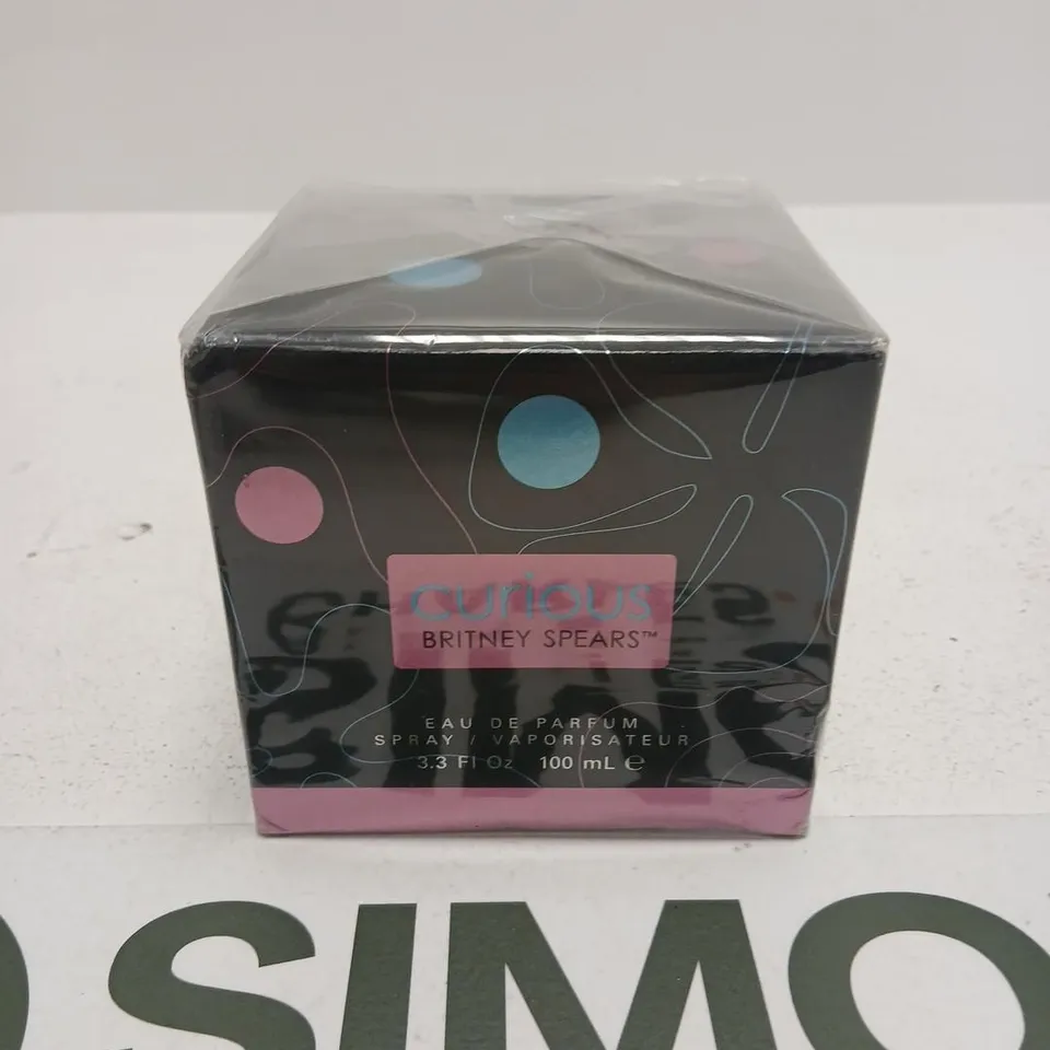 BOXED AND SEALED CURIOUS BRITNEY SPEARS EAU DE PARFUM 100ML