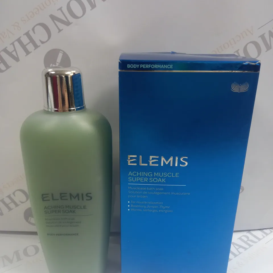 BOXED ELEMIS ACHING MUSCLE SUPER SOAK 400ML