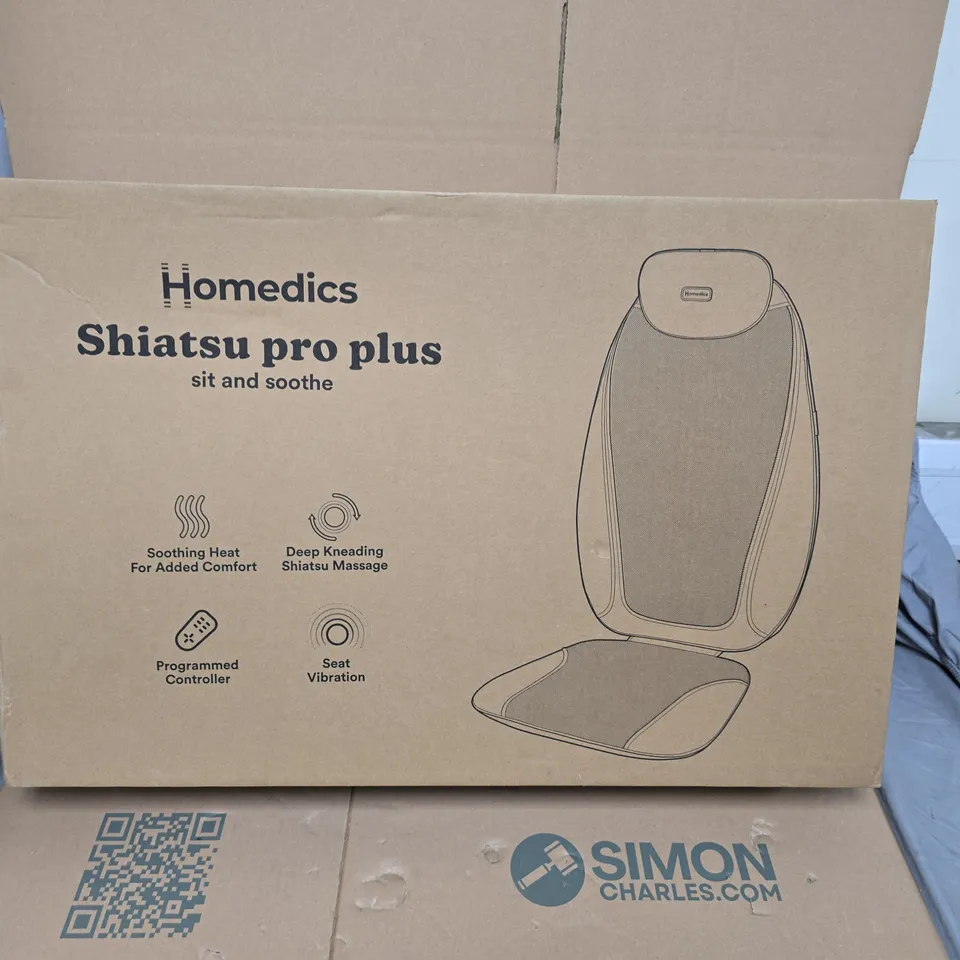 BOXED HOMEDICS SBM-350H SHIATSU PRO PLUS MASSAGER