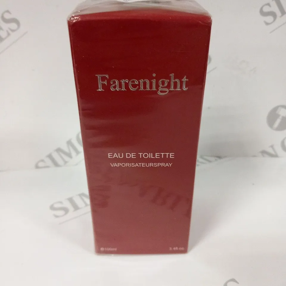 BOXED AND SEALED FARENIGHT EAU DE TOILETTE 100ML