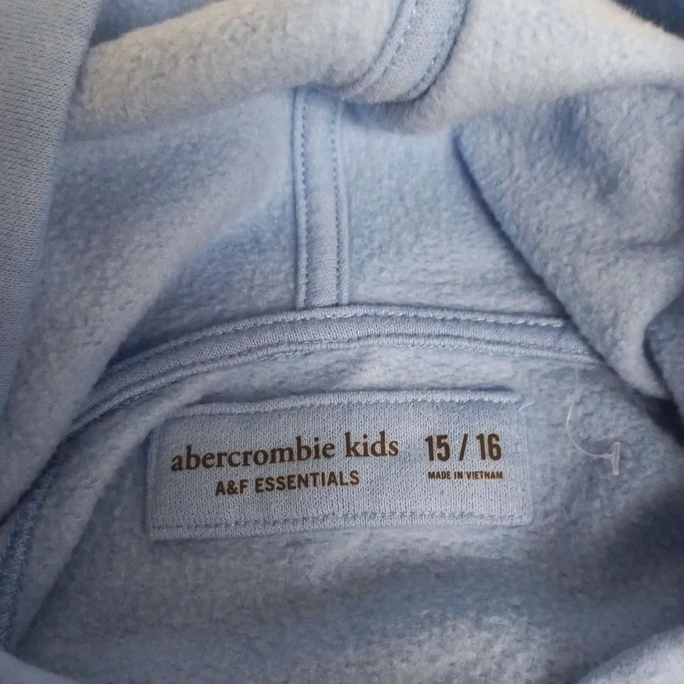 ABERCROMBIE KIDS HOODIE – BLUE, UK YOUTH SIZE 15/16