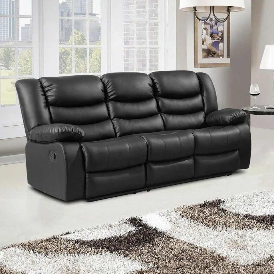 TRISTA 3 SEATER RECLINER SOFA 