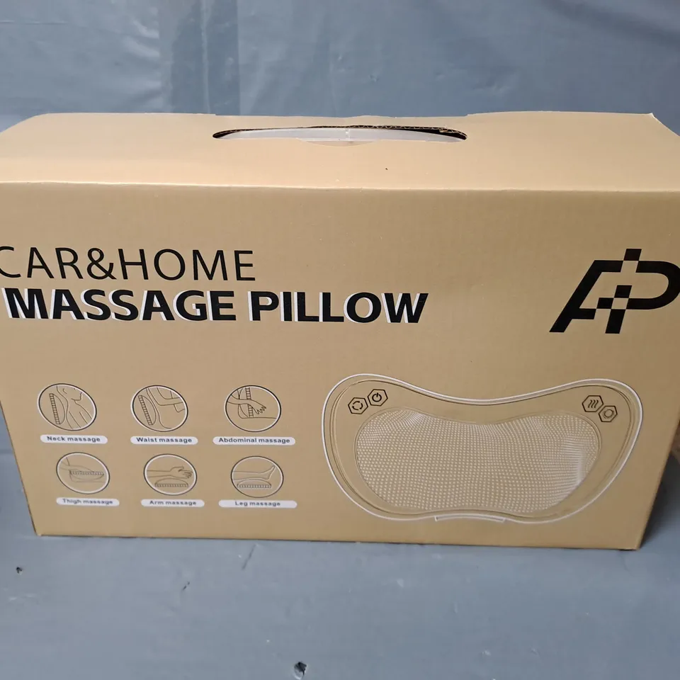 BOXED ACCUEILPORT CAR & HOME MASSAGE PILLOW