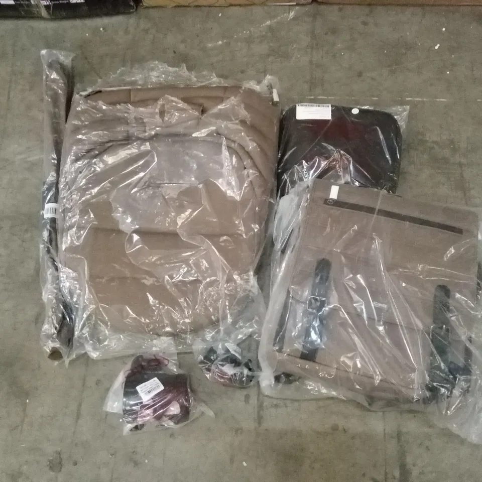 BOXED ICANDY PEACH⁷ STROLLER ACCESSORIES PACK TO INCLUDE; FOOTMUFF, CHANGING BAG, PRAM PARASOL, PRAM CUP HOLDER ETC