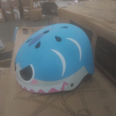 CHILDREN'S SHARK THEMED BICYCLE HELMET
