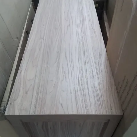UNBOXED 5 DRAWER WOODEN DESK 