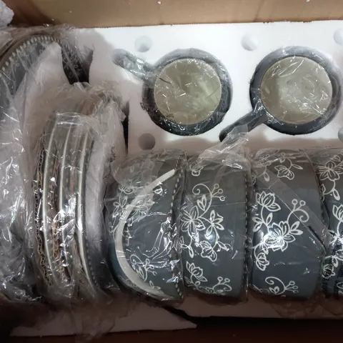 OUTLET TEMP-TATIONS 16 PIECE CERAMIC DINNERWARE SET