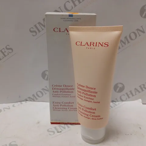 BOXED CLARINS EXTRA-COMFORT ANTI-POLLUTION CLEANSING CREAM (200ml)