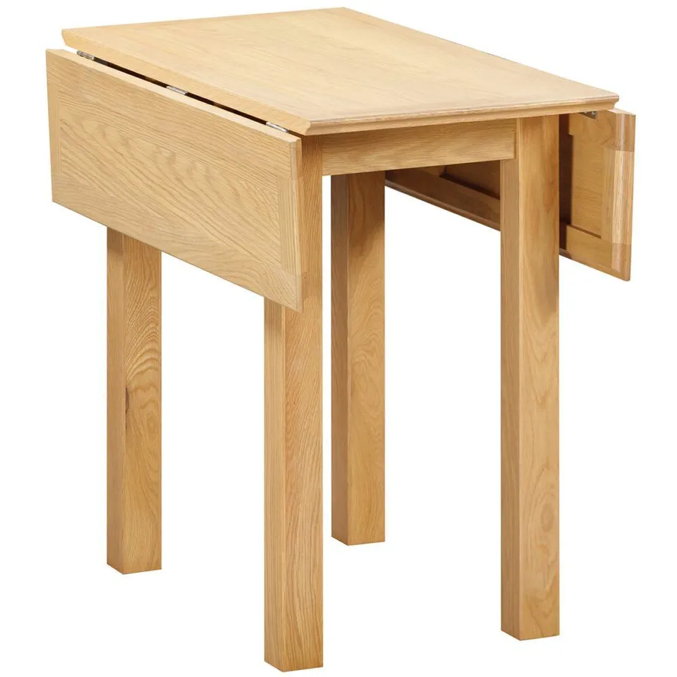 BOXED SQUARE DROP LEAF TABLE (1 BOX)