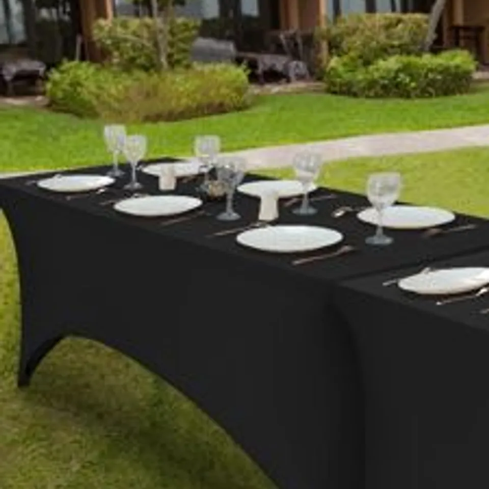 SEVEN UTOPIA KITCHEN SPANDEX STRETCH TABLE CLOTHS 6FT RRP £140