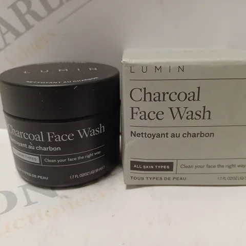 BOXED LUMIN CHARCOAL FACE WASH 50ML