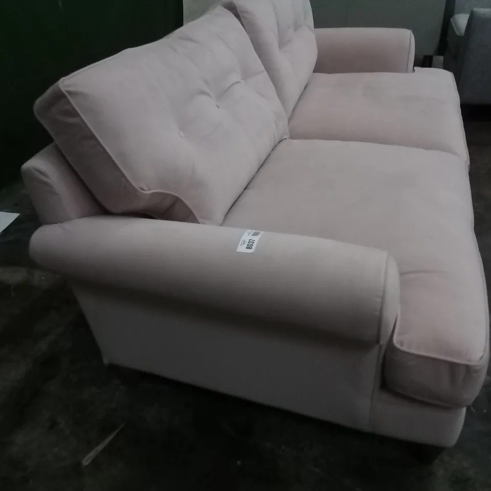 DESIGNER G PLAN MADE BRONWYN COTTON CANDY FOUR SEATER SOFA