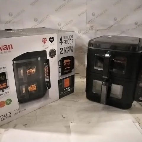 BOXED SWAN 1.1L AIR FRYER 