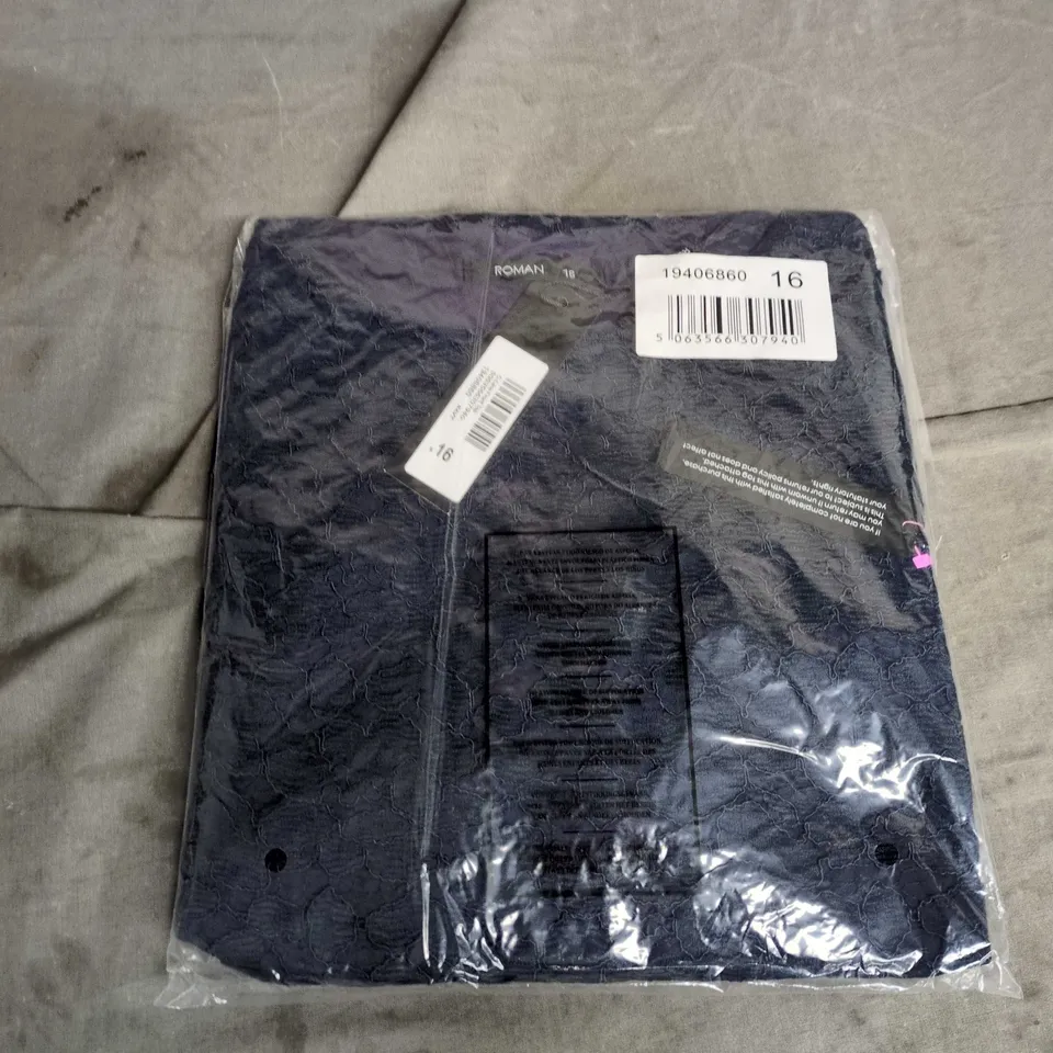 ROMAN C-LACE FRONT TOP – NAVY, UK SIZE 16