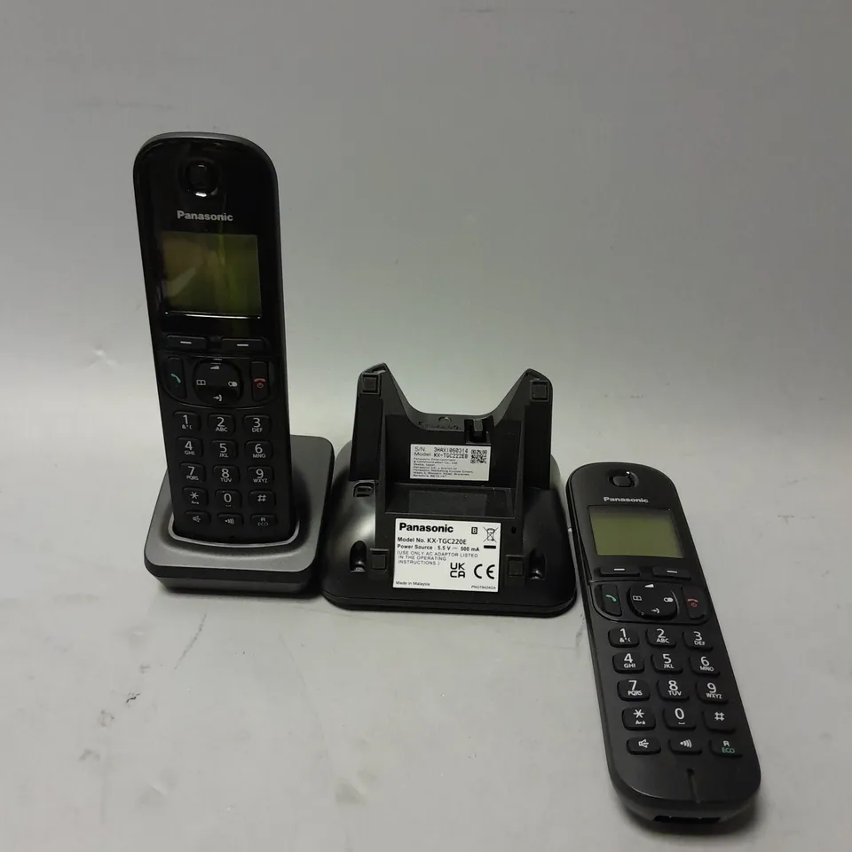 BOXED PANASONIC KX-TGX222 DIGITAL CORDLESS ANSWERING SYSTEM
