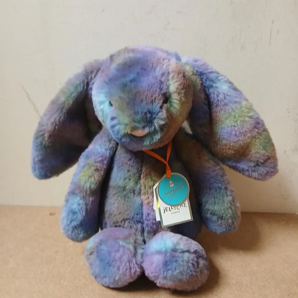 JELLYCAT 'MY NAME IS ZODIHOP LUXE BUNNY BUNNY PLUSH TOY – RAINBOW FUR