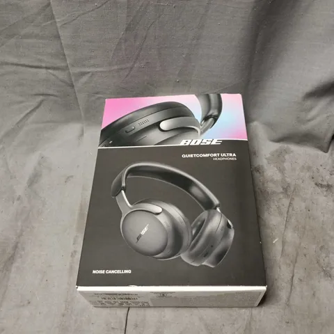BOSE QUIETCOMFORT ULTRA HEADPHONES – WIRELESS, WITH HARD CASE & BOX