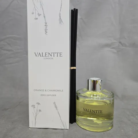 VALENTTE LONDON ORANGE & CHAMOMILE REED DIFFUSER – BOXED