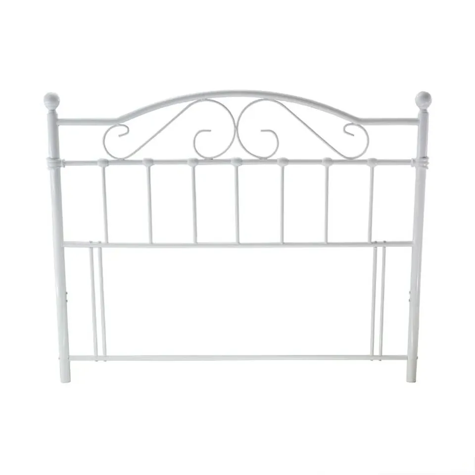 BOXED CLARICE METAL HEADBOARD - GLOSS WHITE // SIZE UNSPECIFIED (1 BOX)