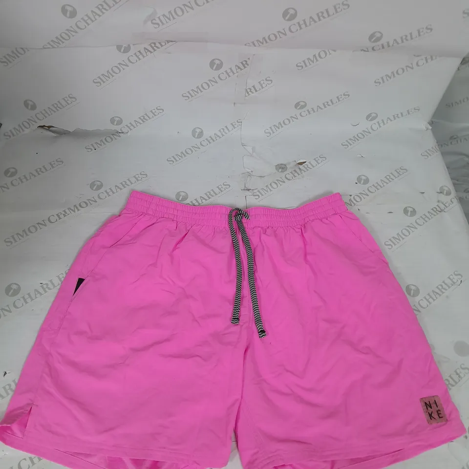 NKESWIM SHORTS INNEON PINK SIZE XL