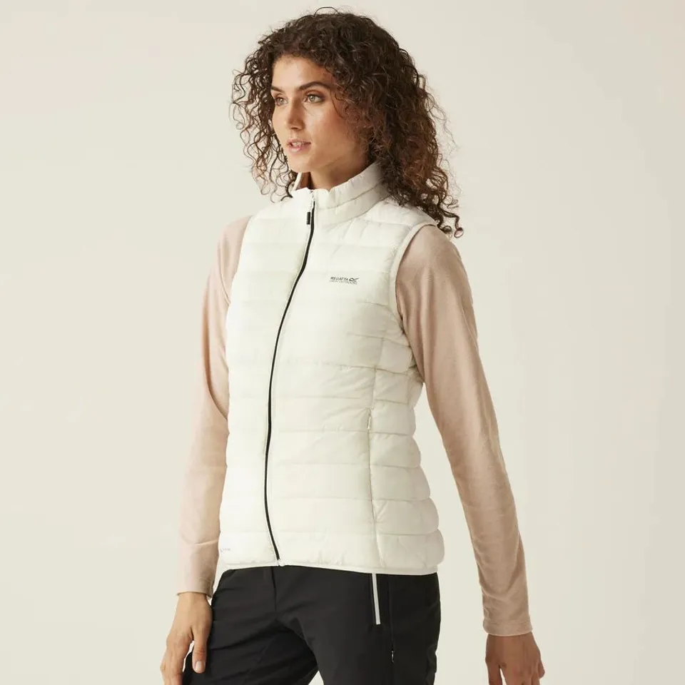 REGATTA WOMENS MARIZION BAFFLED PADDED GILET BLANC DE BLANC UK SIZE 8