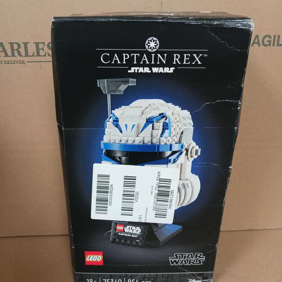 BOXED LEGO STAR WARS CAPTAIN REX HELMET 75349 RRP £59.99