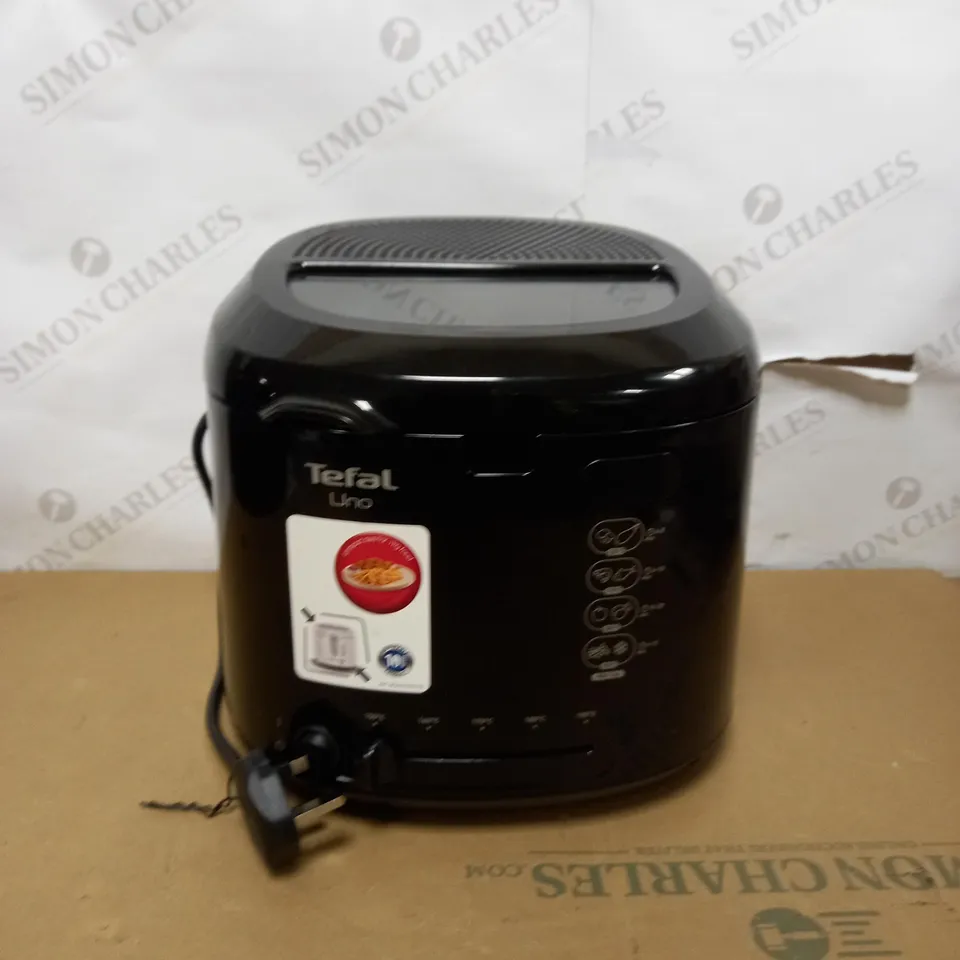 TEFAL UNO FF203840 DEEP FAT FRYER BLACK