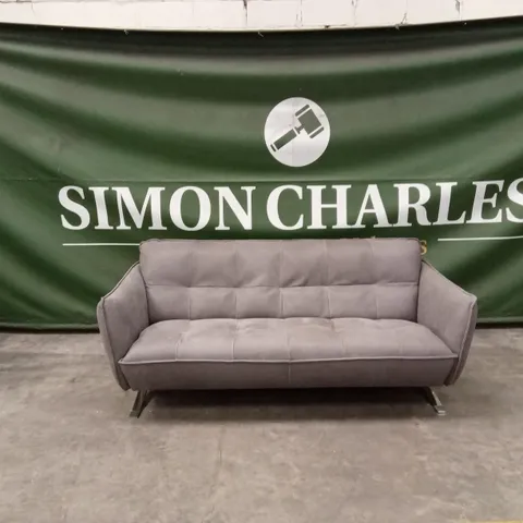 QUAILITY DESIGNER ITALIAN MADE SEVILLE 3 SEATER LEATHER SOFA