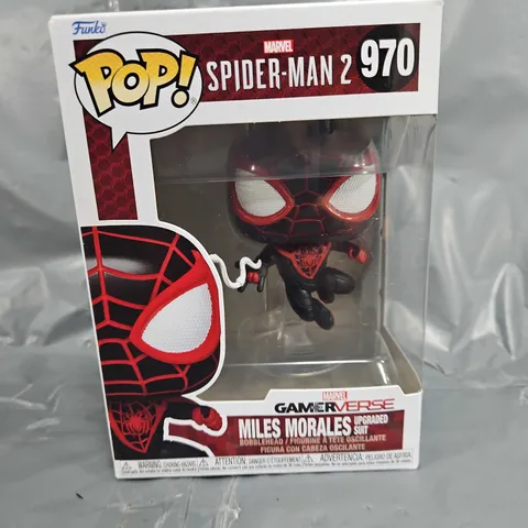 BOXED FUNKO POP MARVEL SPIDERMAN 2 MILES MORALES 970