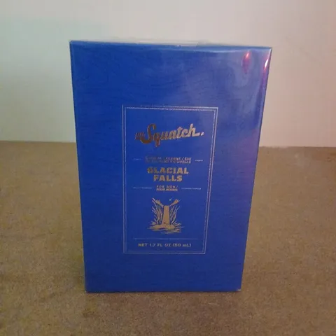 BOXED AND SEALED DR SQUATCH GLACIAL FALLS COLOGNE 50ML 