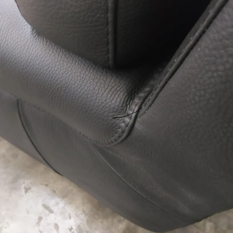 QUALITY DESIGNER SISIITALIA 2-SEATER LEATHER UPHOLSTERED SOFA