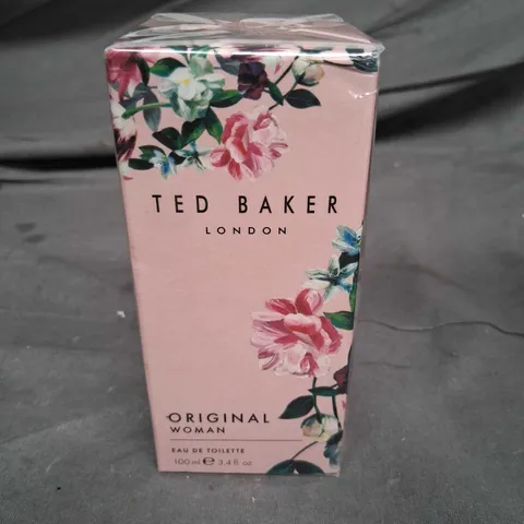 BOXED AND SEALED TED BAKER LONDON ORIGINAL WOMAN EAU DE TOILETTE 100ML