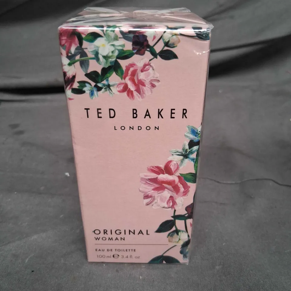 BOXED AND SEALED TED BAKER LONDON ORIGINAL WOMAN EAU DE TOILETTE 100ML