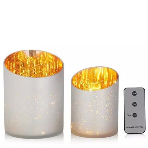 BUNDLEBERRY BY AMANDA HOLDEN SET OF 2 GLASS HURRICANES