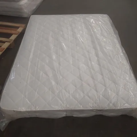 QUALITY BAGGED DOUBLE 135cm AIRSPRUNG LUXURY QUILTED MEDIUM MATTRESS
