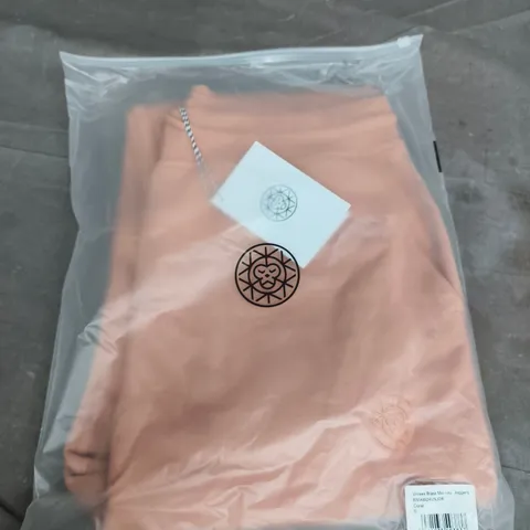 BRASS MONKEY UNISEX CORAL JOGGERS – SIZE S 