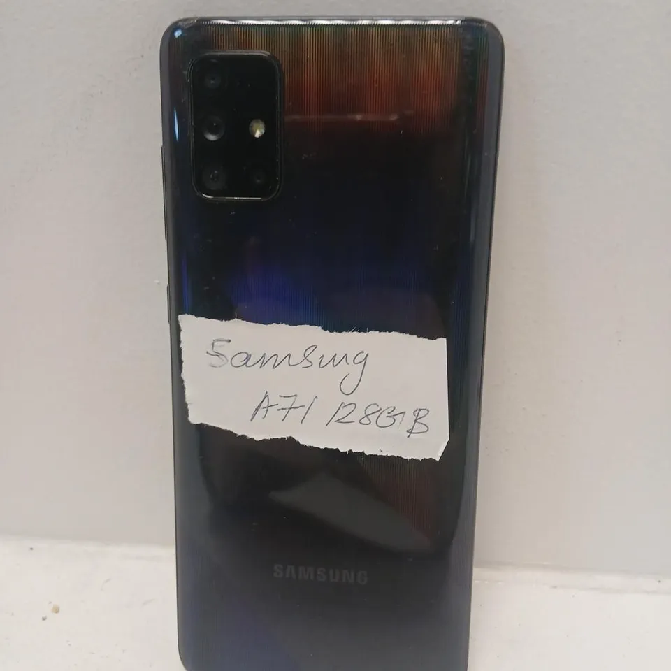 SAMSUNG GALAXY A71 128GB – BLACK