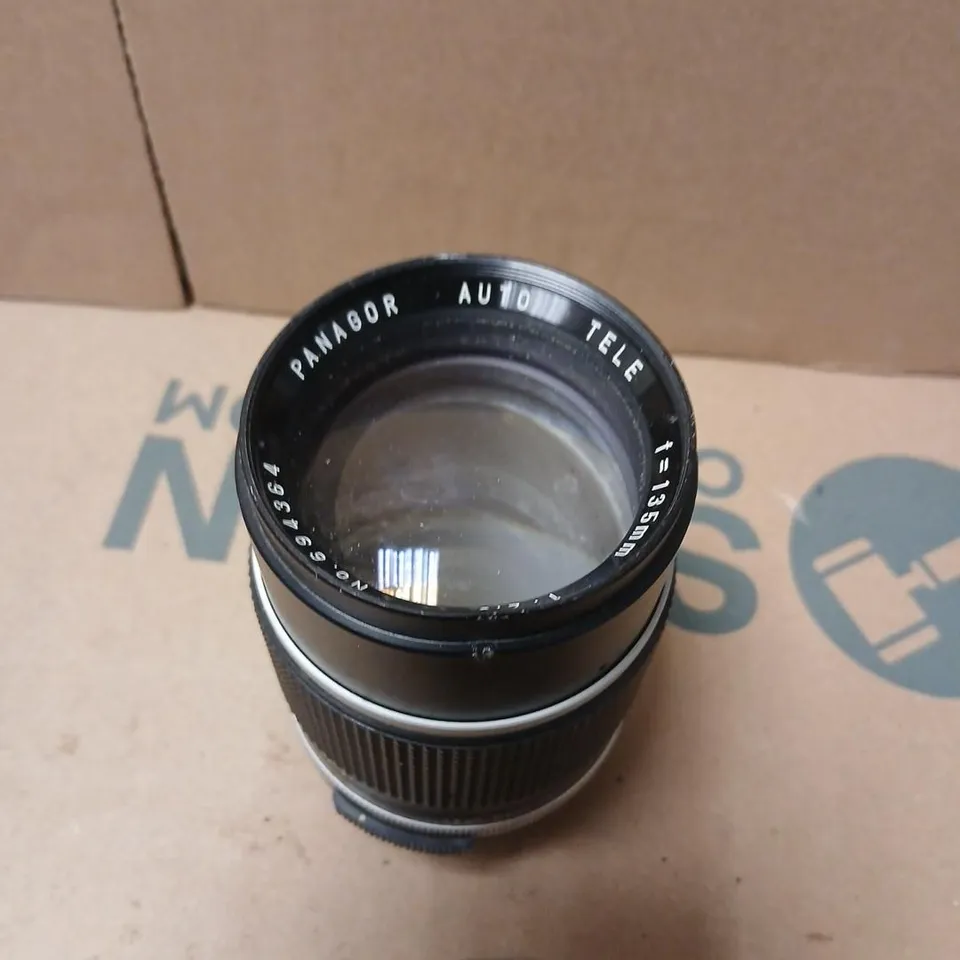 PANAGOR AUTO TELE 135MM F/3.5 LENS (MADE IN JAPAN)