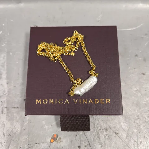 MONICA VINADER NURA BIWA PEARL NECKLACE