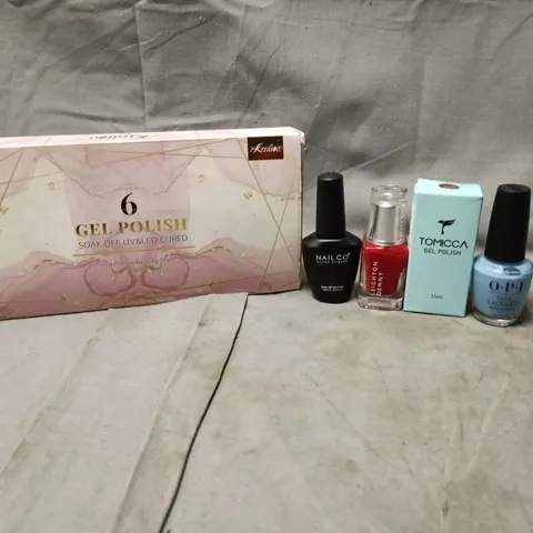 APPROXIMATELY 20 BOTTLES OF NAIL VARNISH TO INCLUDE NAIL CO, TOMICCA AND OPI