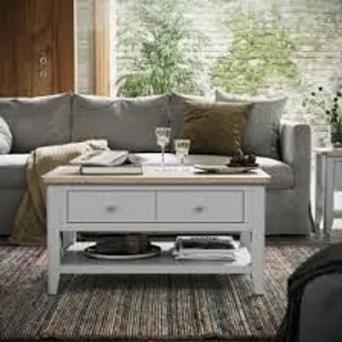 BOXED BROMLEY II COFFEE TABLE - GREY (1 BOX)