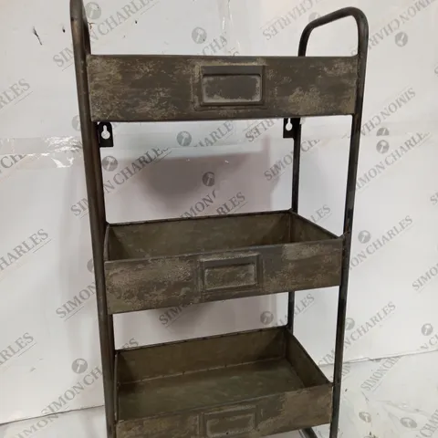 THREE-TIER TABLETOP SHELVING